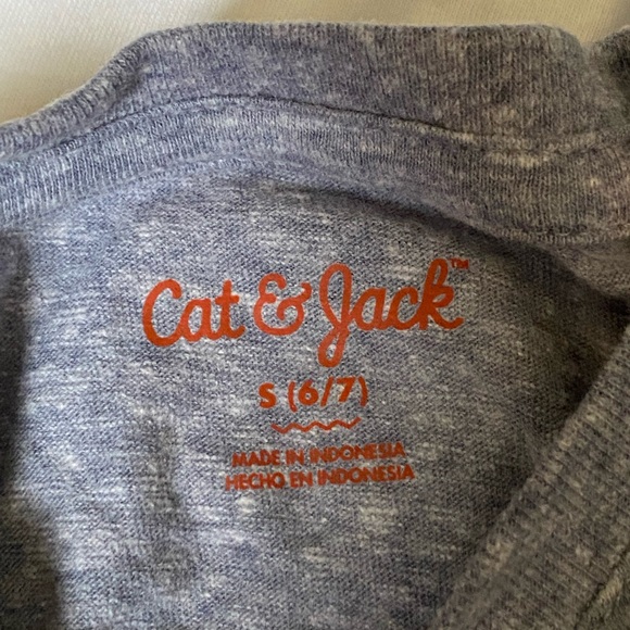 Cat & Jack Boys Kids T-Shirt Set of 2 NWT Size 6/7 Small - Picture 7 of 11